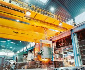 钢材生产/铸造特种起重机