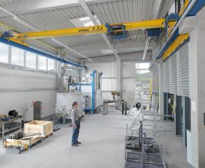 EPKE 单梁桥式起重机采用轧制型钢