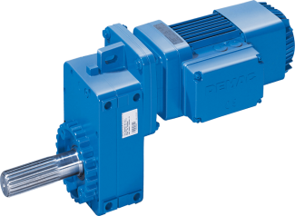 Offset geared motors