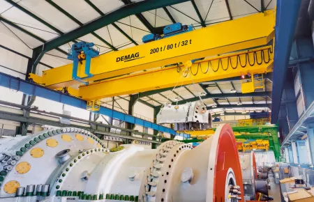 Process cranes for process integration