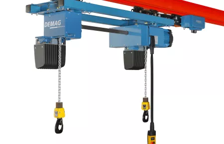LDC-D double chain hoist with connecting shaft