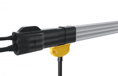 Powerfeed end cap: powerfeed at the end of the track direct via the connector cap