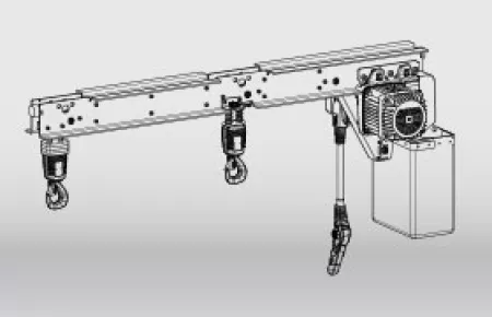 KLDC-D double chain hoist